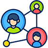 Connect and Grow Icon